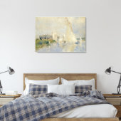Pierre A Renoir Regatta at Leinwanddruck (Insitu (Schlafzimmer))