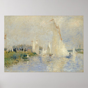 Pierre A Renoir Regatta at Poster