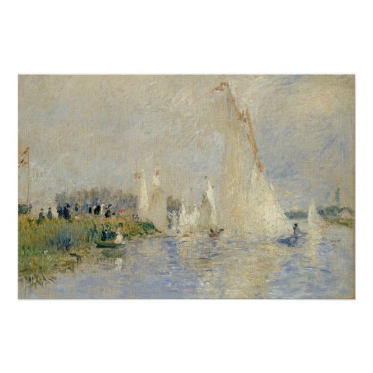 Pierre A Renoir Regatta at Poster (Vorderseite)