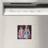 Pierre A Renoir | Rosa und Blau Magnet (In Situ (Geschirrspüler))