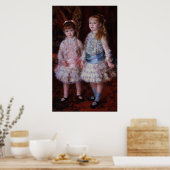 Pierre A Renoir | Rosa und Blau Poster (Küche)