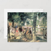 Pierre A Renoir | Seinenbaden Postkarte (Vorne/Hinten)