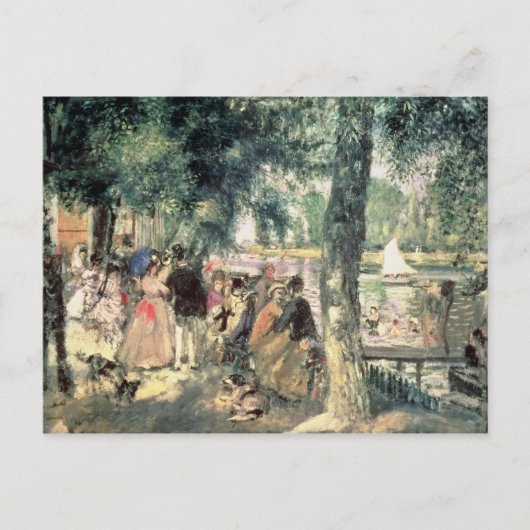 Pierre A Renoir | Seinenbaden Postkarte (Vorderseite)