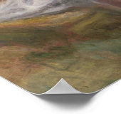 Pierre A Renoir | Sitzbäder in einer Landschaft Poster (Ecke)