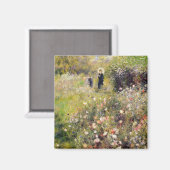 Pierre A Renoir | Sommerlandschaft Magnet (Vorderseite/Rückseite)