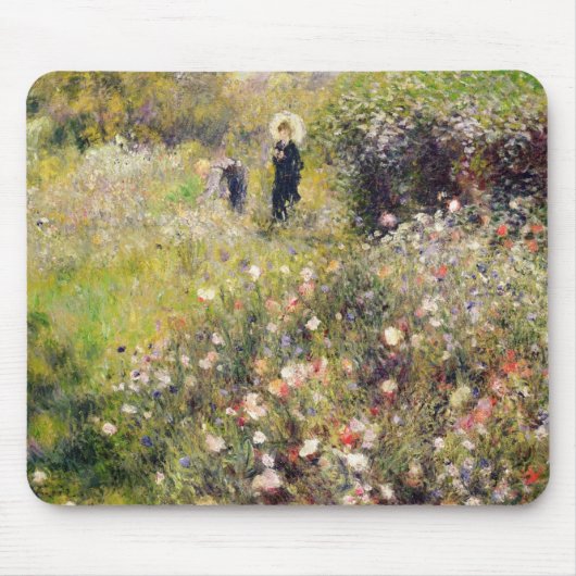 Pierre A Renoir| Sommerlandschaft Mousepad (Vorne)