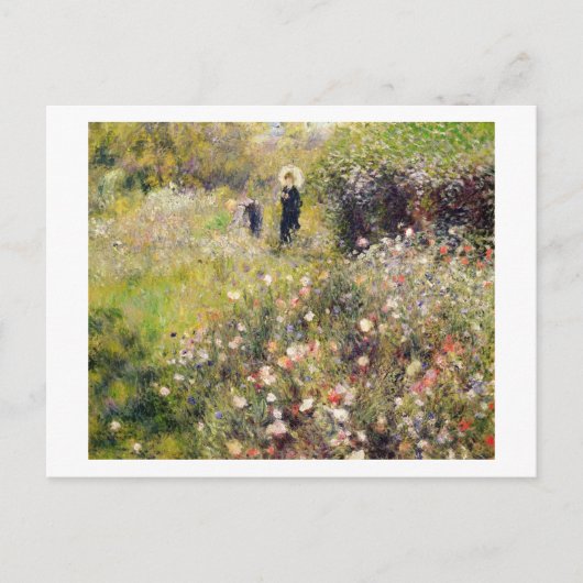 Pierre A Renoir | Sommerlandschaft Postkarte (Vorderseite)