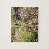 Pierre A Renoir| Sommerlandschaft Puzzle (Vertikal)