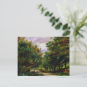 Pierre A Renoir | Straße in der Nähe von Cagnes Postkarte (Stehend Vorderseite)