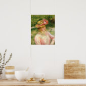 Pierre A Renoir | Strohhut Poster (Küche)
