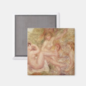 Pierre A Renoir | Studie für die großen Bathers Magnet (Vorderseite/Rückseite)