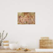 Pierre A Renoir | Studie für die großen Bathers Poster (Küche)