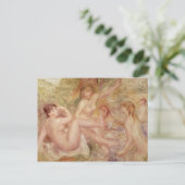 Pierre A Renoir | Studie für die großen Bathers Postkarte (Stehend Vorderseite)