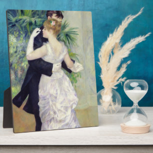 Pierre A Renoir Tanz in der Stadt Fotoplatte