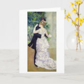 Pierre A Renoir | Tanz in der Stadt Karte (Gelbe Blume)