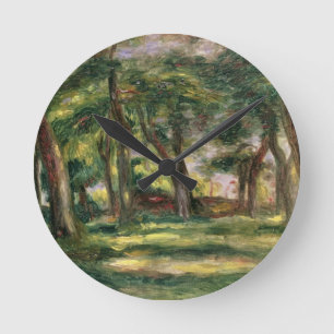 Pierre A Renoir Trees Runde Wanduhr