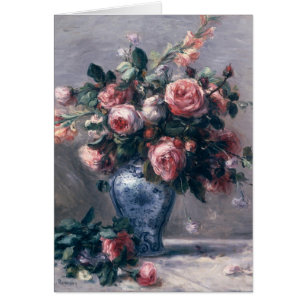 Pierre A Renoir   Vase der Rose