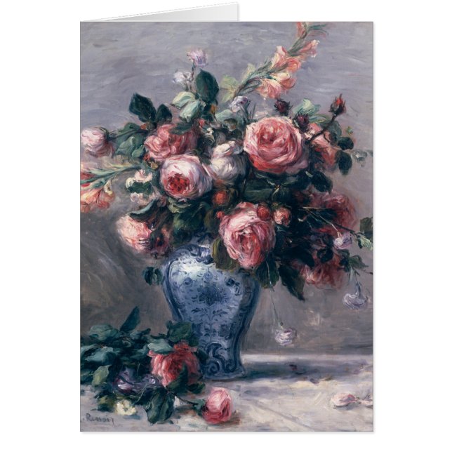 Pierre A Renoir | Vase der Rose (Vorne)