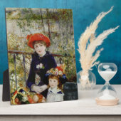 Pierre A Renoir | Zwei Schwestern oder auf der Ter Fotoplatte (Seite)