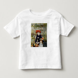 Pierre A Renoir Zwei Schwestern oder auf der Ter Kleinkind T-shirt