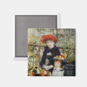 Pierre A Renoir | Zwei Schwestern oder auf der Ter Magnet (Vorderseite/Rückseite)