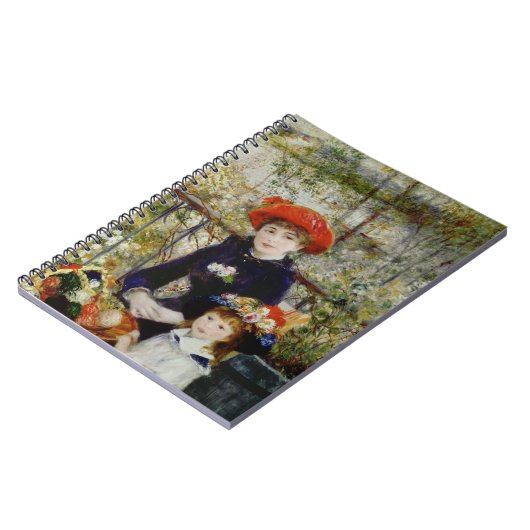 Pierre A Renoir | Zwei Schwestern oder auf der Ter Notizblock (Linke Seite)