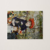 Pierre A Renoir | Zwei Schwestern oder auf der Ter Puzzle (Horizontal)