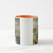 Pierre A Renoir| Zwei Schwestern oder auf der Terr Tasse (Zentrum)