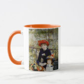 Pierre A Renoir| Zwei Schwestern oder auf der Terr Tasse (Links)