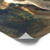 Pierre Auguste beschützt den Sturm 1880 Poster (Ecke)