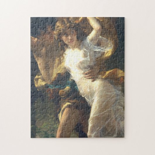 Pierre Auguste beschützt den Sturm 1880 Puzzle (Vertikal)
