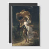 Pierre-Auguste Cot - Der Sturm Magnetkarte (Vorne/Hinten)