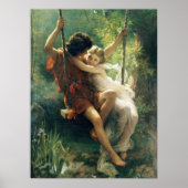 Pierre Auguste Cot Frühling Primavera Romantisch Poster (Vorne)