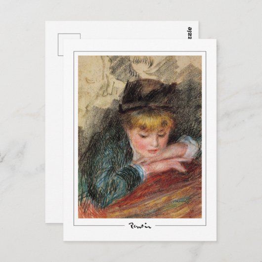 Pierre-Auguste Renoir #129-3 - Fine Art Postcard Postkarte (Vorne/Hinten)