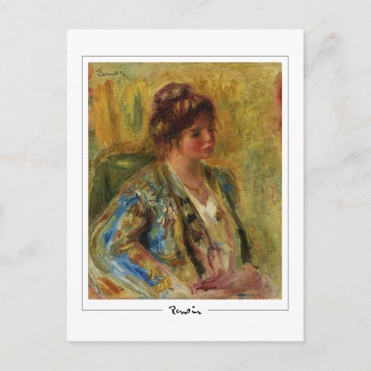 Pierre-Auguste Renoir #139-3 - Fine Art Postcard Postkarte (Vorderseite)