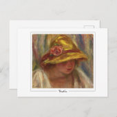 Pierre-Auguste Renoir #152-3 - Fine Art Postcard Postkarte (Vorne/Hinten)