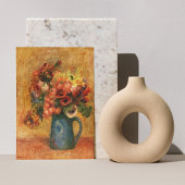 Pierre-Auguste Renoir 1889 Vase of Flowers Poster