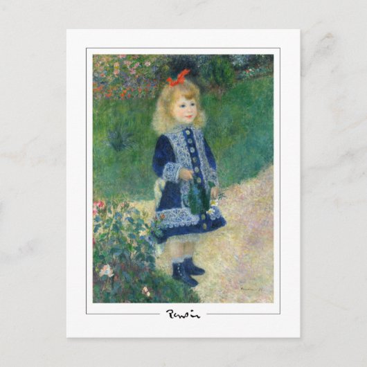 Pierre-Auguste Renoir #1 - Kunstrestkarte Postkarte (Vorderseite)