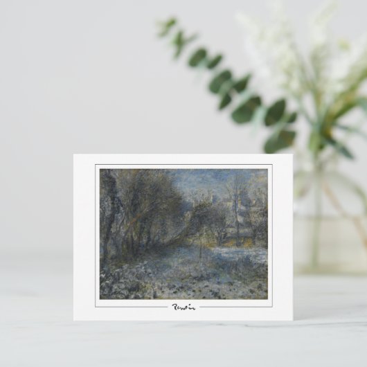 Pierre-Auguste Renoir #20-3 - Fine Art Postcard Postkarte (Stehend Vorderseite)