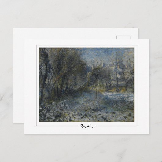 Pierre-Auguste Renoir #20-3 - Fine Art Postcard Postkarte (Vorne/Hinten)