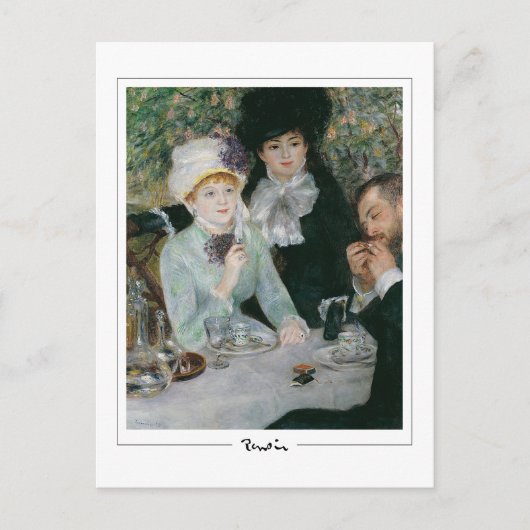Pierre-Auguste Renoir #22-3 - Fine Art Postcard Postkarte (Vorderseite)