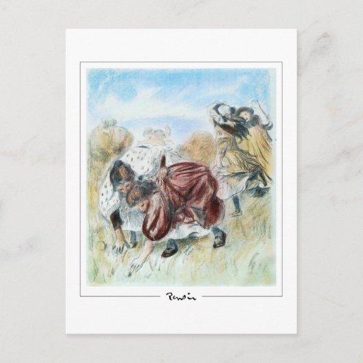 Pierre-Auguste Renoir #24-3 - Fine Art Postcard Postkarte (Vorderseite)