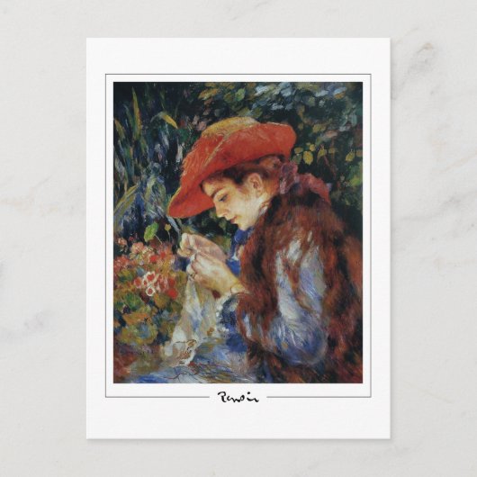 Pierre-Auguste Renoir #289-2 - Fine Art Postcard Postkarte (Vorderseite)