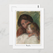 Pierre-Auguste Renoir #300-3 - Fine Art Postcard Postkarte (Vorne/Hinten)