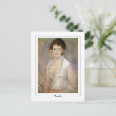 Pierre-Auguste Renoir #432-3 - Fine Art Postcard Postkarte (Stehend Vorderseite)