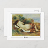 Pierre-Auguste Renoir #495-3 - Fine Art Postcard Postkarte (Vorne/Hinten)
