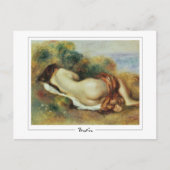 Pierre-Auguste Renoir #495-3 - Fine Art Postcard Postkarte (Vorderseite)
