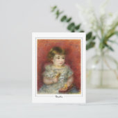 Pierre-Auguste Renoir #503-2 - Fine Art Postcard Postkarte (Stehend Vorderseite)