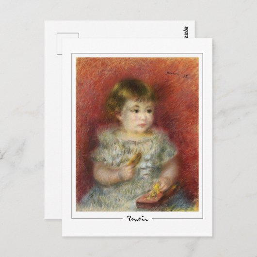 Pierre-Auguste Renoir #503-2 - Fine Art Postcard Postkarte (Vorne/Hinten)