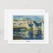 Pierre-Auguste Renoir #563-3 - Fine Art Postcard Postkarte (Vorne/Hinten)